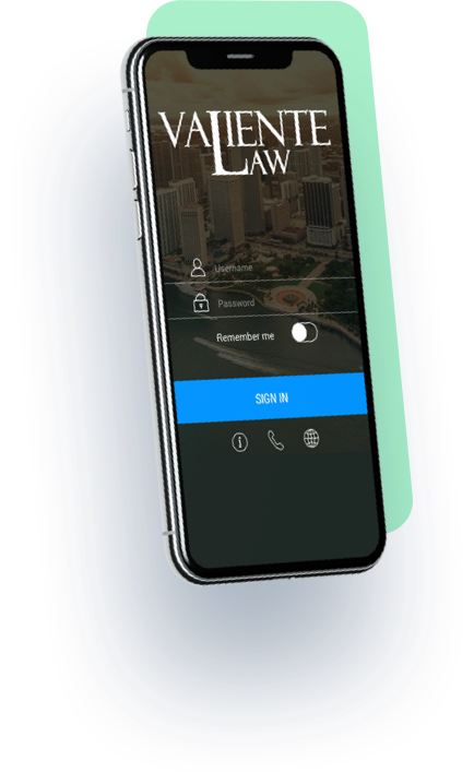 CARET Legal branded mobile app
