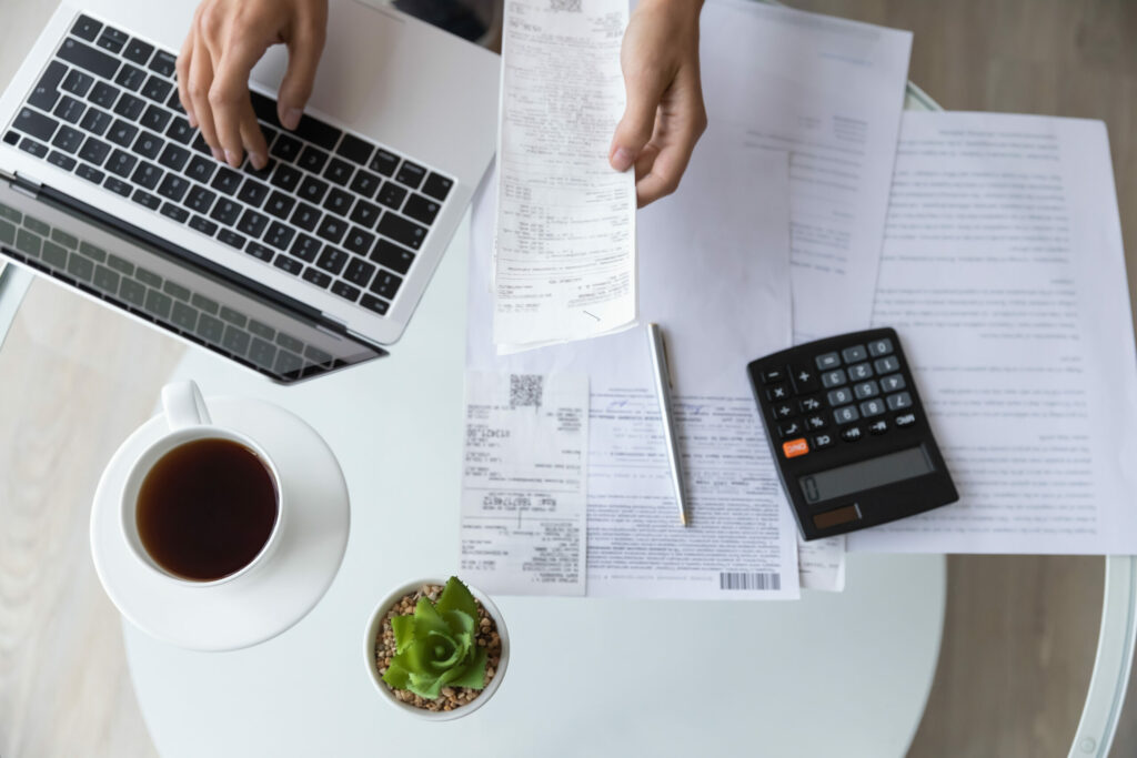 Accounting and bookkeeping at a law firm
