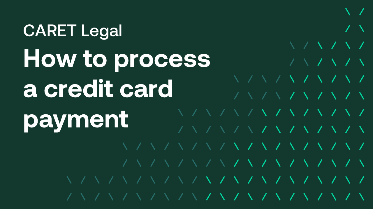 How to process a credit card payment