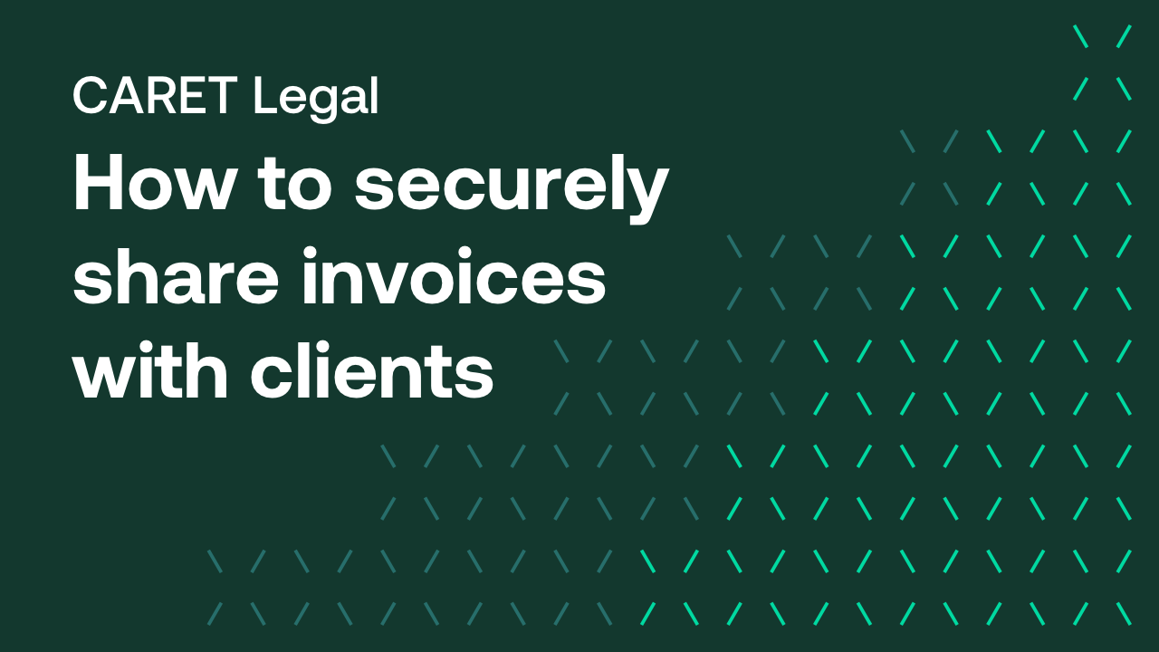 how to securely share invoices with clients
