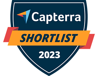 Capterra Shortlist award 2023