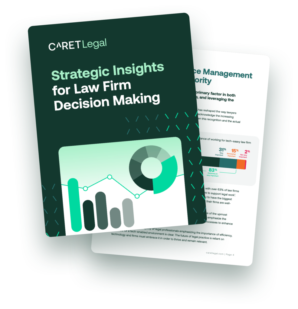 Strategic Insights for Law Firm Decision Making report