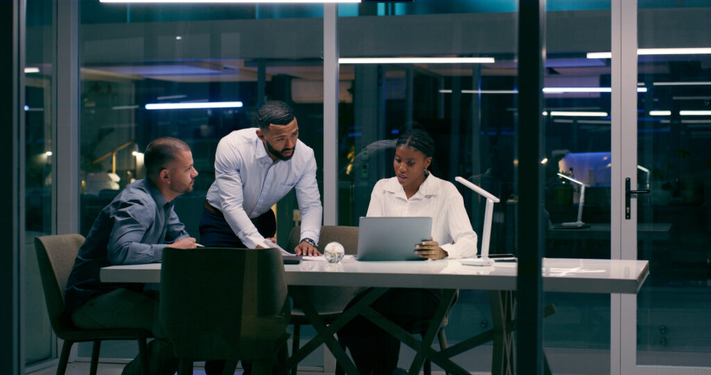 Workers at law firm