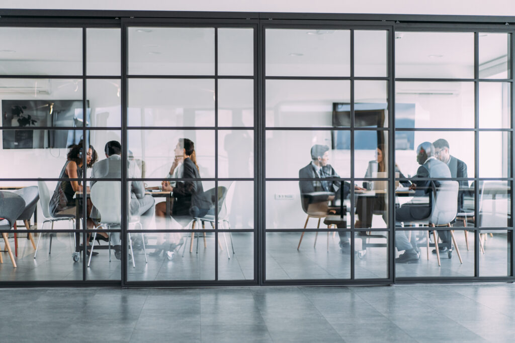 Group of professionals in office